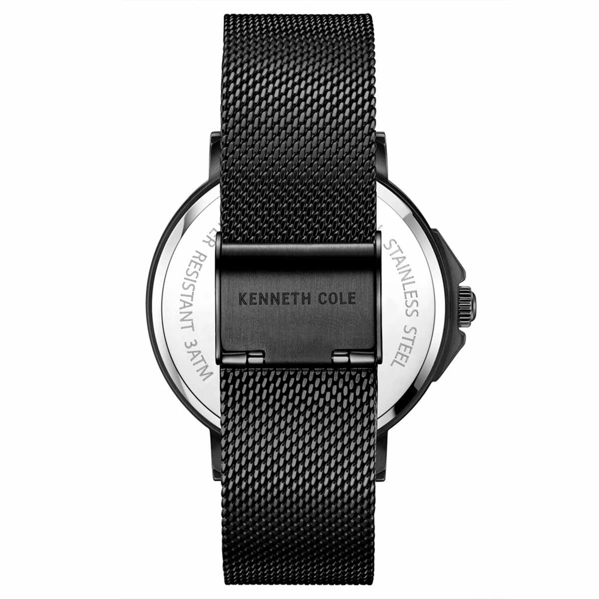 KENNETH COLE Black Stainless Steel Bracelet KC50778002